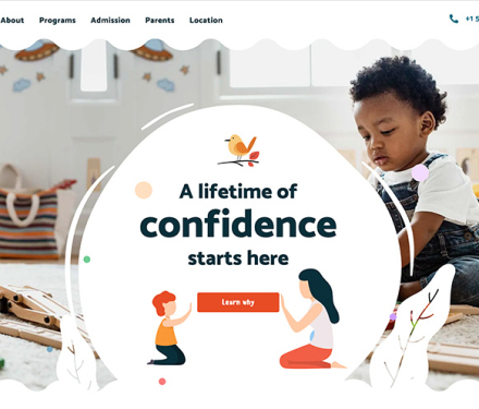 Kindergarten WordPress