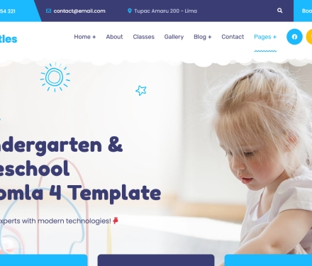 Kindergarten WordPress theme