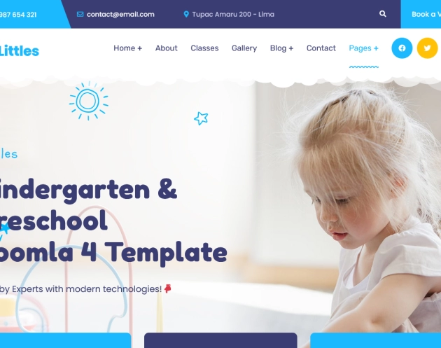 Kindergarten WordPress theme