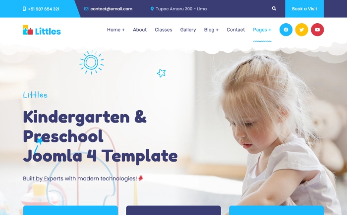 Kindergarten WordPress theme